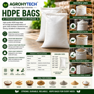 HDPE Bags - Pack of 20 bags