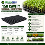 150 Cavity Seedling Nursery Tray - Pack of 100 trays
