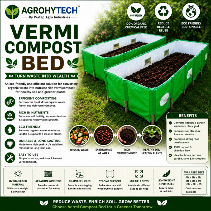 Vermi Compost Bed