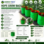 HDPE Grow Bags - Pack of 5