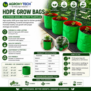HDPE Grow Bags - Pack of 5
